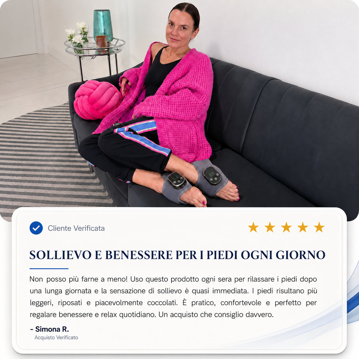 Massaggiatore Tripla Terapia